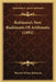 Robinson's New Rudiments Of Arithmetic (1892) by Horatio Nelson Robinson