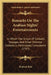 Remarks On The Arabian Nights' Entertainments: In Which The Origin Of Sinbad's Voyages, And Other Oriental Fictions Is Particularly Considered (1797) by Richard Hole