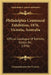 Philadelphia Centennial Exhibition, 1876, Victoria, Australia: Official Catalogue Of Exhibits, Essays, Etc. (1876) by Commissioners for Victoria