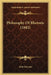 Philosophy Of Rhetoric (1882) by John BASCOM