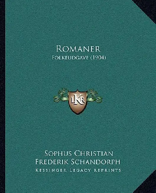 Romaner: Folkeudgave (1904) by Sophus Christian Frederik Schandorph