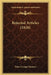 Rejected Articles (1826) by Peter George Patmore