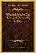 Selected Articles On Municipal Ownership (1918) by Julia Emily Johnsen