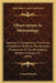 Observations In Meteorology: Relating To Temperature, The Winds, Atmospheric Pressure, The Aqueous Phenomena Of The Atmosphere, Weather-Changes, Et by Leonard Jenyns