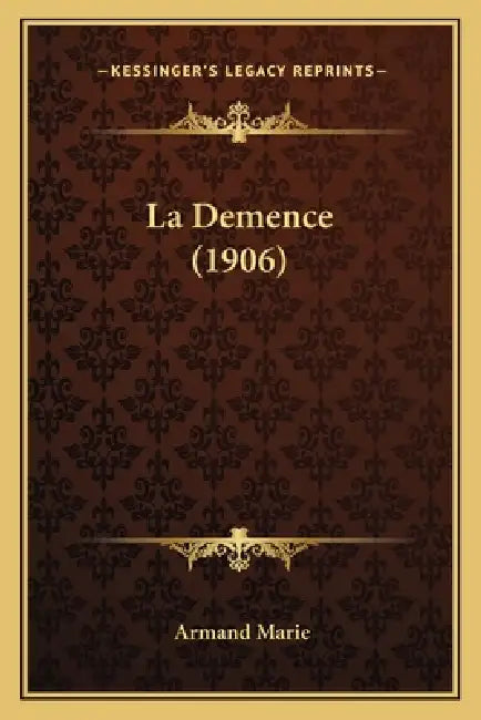 La Demence (1906) by Armand Marie