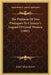 The Problem Of Two Prologues To Chaucer's Legend Of Good Women (1905) by John Calvin French