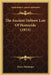 The Ancient Hebrew Law Of Homicide (1915) by Mayer Sulzberger