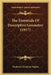 The Essentials Of Descriptive Geometry (1917) by Frederick Goodson Higbee