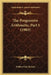 The Progressive Arithmetic, Part 1 (1903) by Wilbur Fisk Nichols