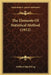 The Elements Of Statistical Method (1912) by Willford Isbell King