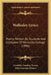 Wellesley Lyrics: Poems Written By Students And Graduates Of Wellesley College (1896) by Cordelia Caroline Nevers, Alice Freeman Palmer