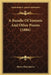 A Bundle Of Sonnets And Other Poems (1886) by Henry Hartshorne