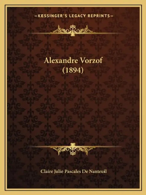 Alexandre Vorzof (1894) by Claire Julie Pascales De Nanteuil
