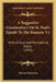 A Suggestive Commentary On St. Paul's Epistle To The Romans V1: With Critical And Homiletical Notes (1873) by Thomas Robinson