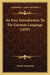 An Easy Introduction To The German Language (1839) by Charles Eulenstein