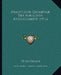Analytische Geometrie Der Kubischen Kegelschnitte (1913) by Otto Staude