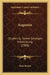 Augustin: Studien Zu Seiner Geistigen Entwicklung (1908) by Hans Becker
