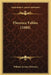 Florence Fables (1888) by William Jermyn Florence
