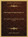 Folk Songs Of Many Peoples V1: With English Versions By American Poets (1921) by Florence Hudson Botsford
