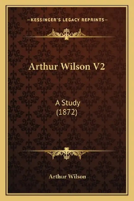 Arthur Wilson V2: A Study (1872) by Arthur Wilson