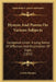 Hymns And Poems On Various Subjects: Composed Under A Long Series Of Affliction And Deprivation Of Sight (1852) by Letitia Parsons