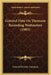 General Data On Thomson Recording Wattmeters (1903) by General Electric Company