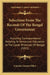 Selections From The Records Of The Bengal Government: Including Correspondence Relating To Vernacular Education In The Lower Provinces Of Bengal (1855 by Calcutta Gazette Office