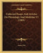 Collected Essays And Articles On Physiology And Medicine V1 (1903) by Austin Flint