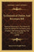 Ecclesiastical Duties And Revenues Bill: Speech Delivered In The House Of Lords, On Behalf Of The Deans And Chapters Petitioning Against The Bill, Jul by James Lewis Knight Bruce