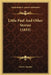 Little Paul And Other Stories (1855) by Lizzie Amory