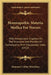 Homeopathic Materia Medica For Nurses: With Introductory Chapters On The Principles And Practice Of Homeopathy, With Therapeutic Index (1922) by Benjamin Collins Woodbury