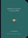 Introduction Au Droit Compare (1902) by Leon Paumier