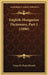 English-Hungarian Dictionary, Part 1 (1886) by Franz De Paula Bizonfy