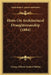 Hints On Architectural Draughtsmanship (1884) by George Wilson Tuxford Hallatt