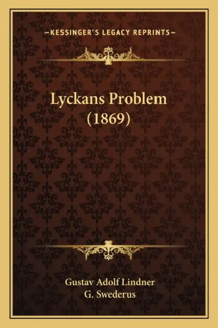 Lyckans Problem (1869) by Gustav Adolf Lindner, G. Swederus