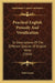 Practical English Prosody And Versification: Or Descriptions Of The Different Species Of English Verse (1816) by John Carey