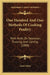 One Hundred And One Methods Of Cooking Poultry: With Hints On Selection, Trussing, And Carving (1888) by Aunt Chloe