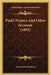 Paul's Prayers And Other Sermons (1892) by Alexander MacLaren