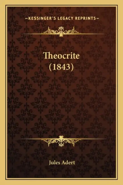 Theocrite (1843) by Jules Adert