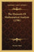The Elements Of Mathematical Analysis (1798) by Nicolas Vilant