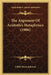 The Argument Of Aristotle's Metaphysics (1906) by Edith Henry Johnson