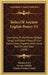 Relics Of Ancient English Poetry V1: Consisting Of Old Heroic Ballads, Songs, And Other Pieces Of Our Earlier Poets, Together With Some Few Of Later D by Thomas Percy, George Gilfillan, Charles Cowden Clarke