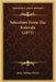 Selections From The Kalevala (1873) by John Addison Porter