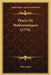 Precis De Mathematiques (1776) by Abbe Sauri