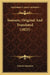 Sonnets, Original And Translated (1823) by Charles Johnston