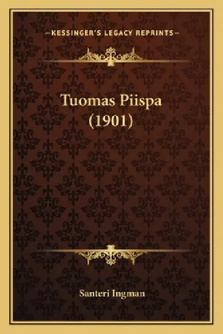 Tuomas Piispa (1901) by Santeri Ingman