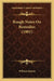 Rough Notes On Remedies (1901) by William Murray
