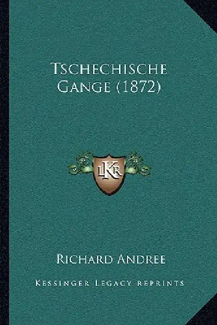 Tschechische Gange (1872) by Richard Andree