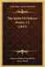 The Spirit Of Hebrew Poetry V2 (1833) by Johann Gottfried Von Herder, James Marsh