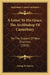 A Letter To His Grace, The Archbishop Of Canterbury: On The Subject Of New Churches (1825) by George R. Harvey